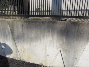 高圧洗浄前